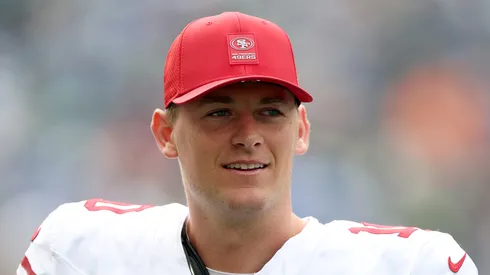 Mac Jones of the 49ers