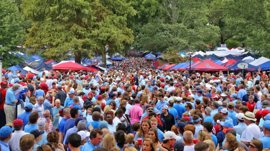 The Grove (Source: Ole Miss Athletics)