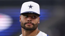 Dak Prescott quarterback of the Dallas Cowboys