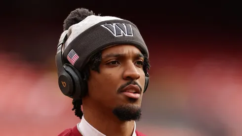 Jayden Daniels quarterback of the Washington Commanders