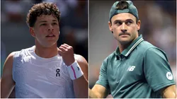 Ben Shelton and Tommy Paul of the USA.