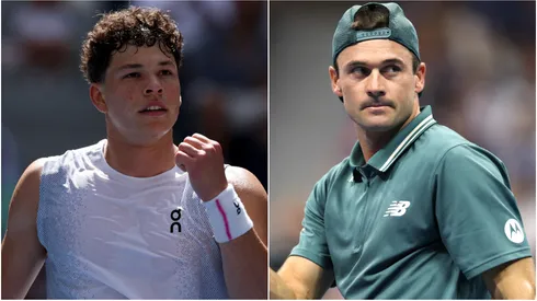 Ben Shelton and Tommy Paul of the USA.