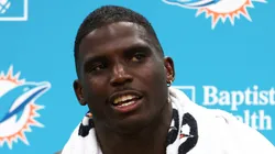 Tyreek Hill wide receiver of the Dolphins.