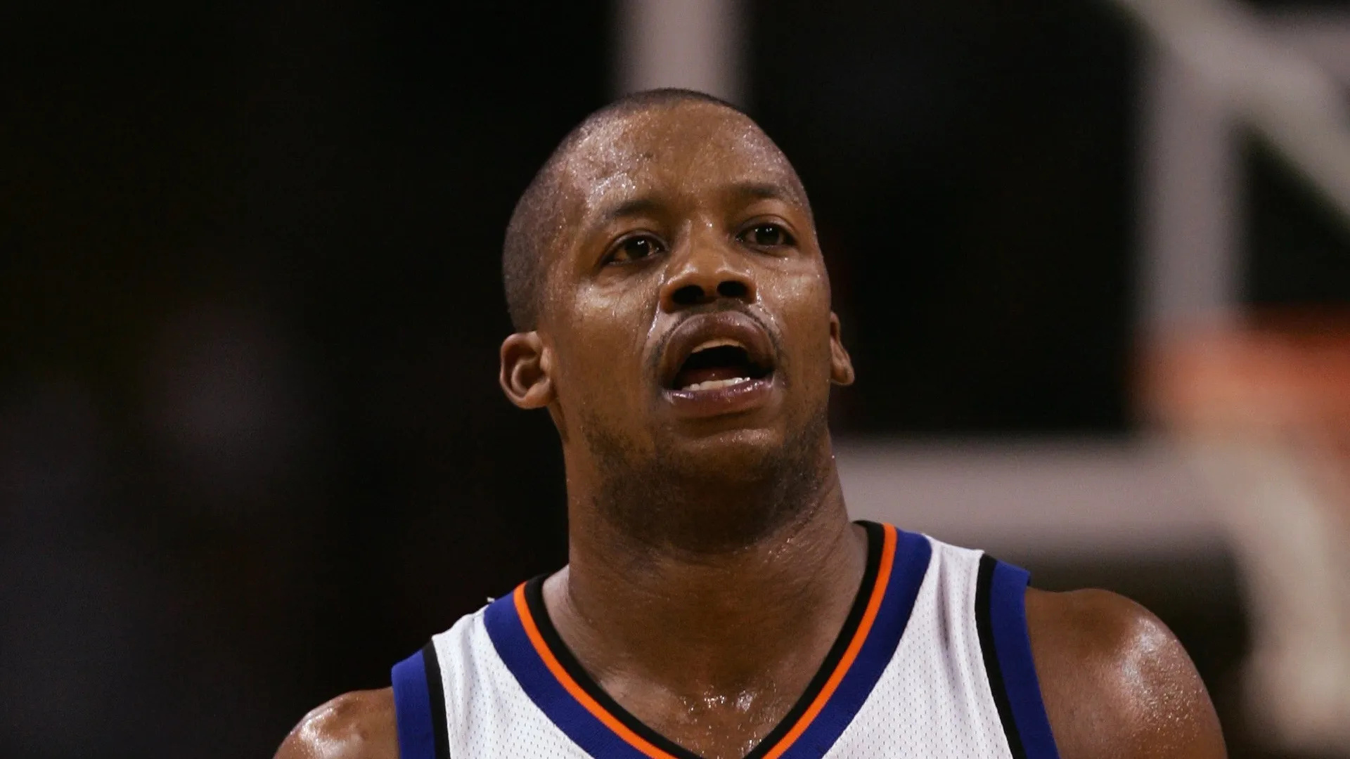 Steve Francis during a Knicks game.