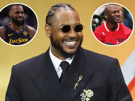 Not Jordan or LeBron: Hall of Famer Carmelo Anthony reveals his surprising all-time starting five