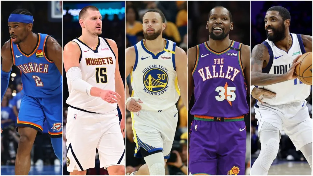 Shai, Jokic, Stephen Curry, Durant and Irving