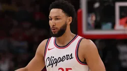 Ben Simmons #25 of the LA Clippers against the Chicago Bulls.