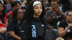 Angel Reese #5 of the Chicago Sky.