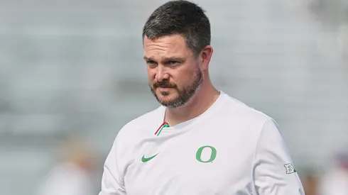 Head coach Dan Lanning of the Oregon Ducks.