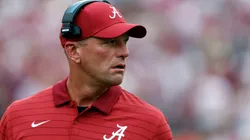 Head coach Kalen DeBoer of the Alabama Crimson Tide.