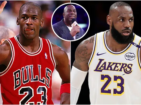 Lakers legend Magic Johnson delivers a surprising verdict in LeBron James vs. Michael Jordan debate