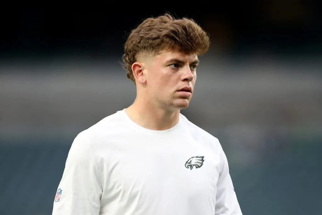 Cooper DeJean #33 of the Philadelphia Eagles