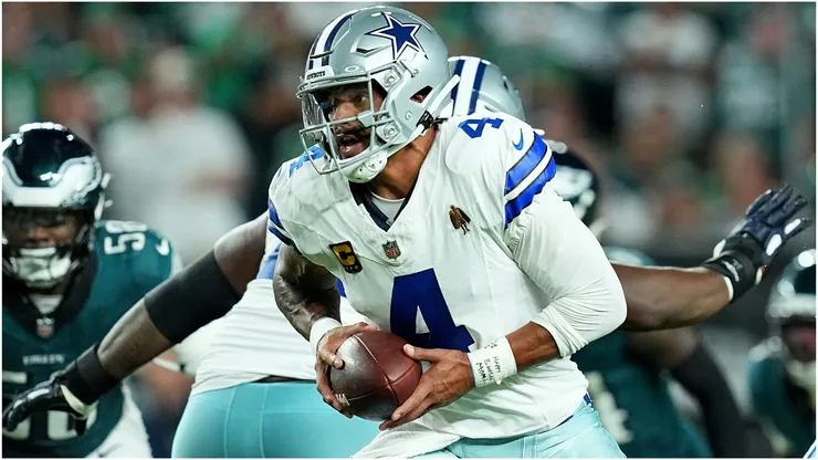 Dak Prescott of the Dallas Cowboys