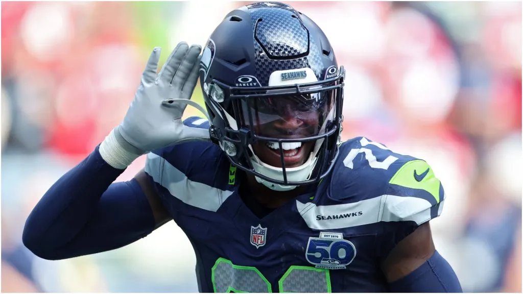 Devon Witherspoon of the Seattle Seahawks – Amanda Loman/Getty Images