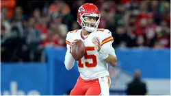 Patrick Mahomes of the Kansas City Chiefs