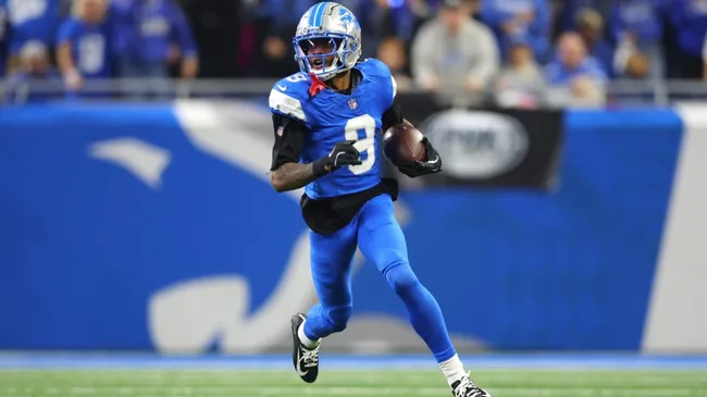 Jameson Williams from the Lions