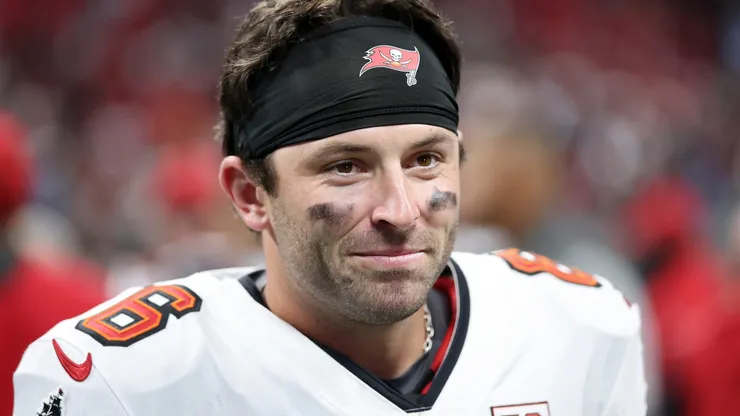 Baker Mayfield #6 of the Tampa Bay Buccaneers.
