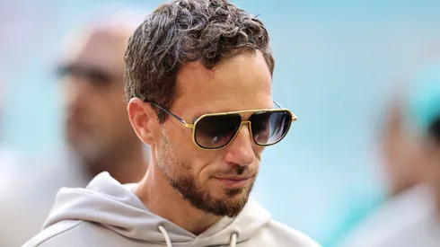 Head coach Mike McDaniel of the Miami Dolphins.