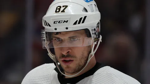 Sidney Crosby at Capital One Arena on January 26, 2023 in Washington, DC.