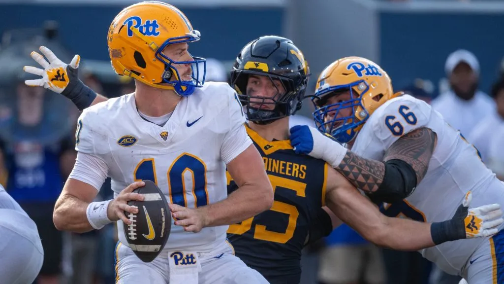Pitt vs. West Virginia (Source: Brien Aho/Getty Images)