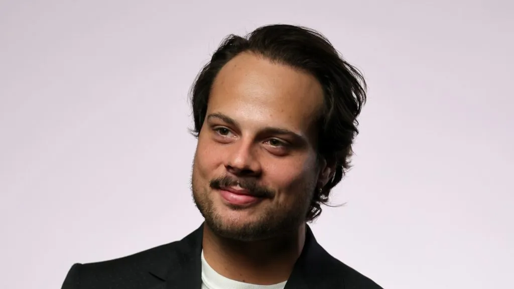 Auston Matthews being interviewed