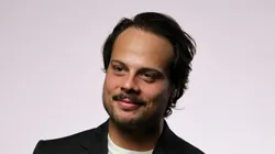 Auston Matthews during the 2022 NHL player media tour in Las Vegas, Nevada.