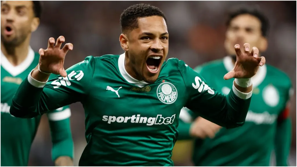 Vitor Roque of Palmeiras – Miguel Schincariol/Getty Images