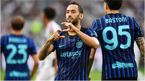 Hakan Calhanoglu of Inter