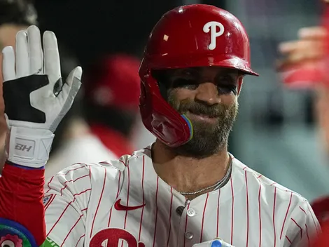Harper delivers three-word message after Phillies clinch back-to-back NL East titles