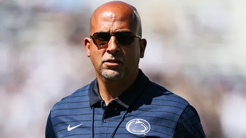 Head coach James Franklin of the Penn State Nittany Lions.