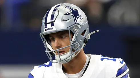 Brandon Aubrey, star kicker for the Dallas Cowboys