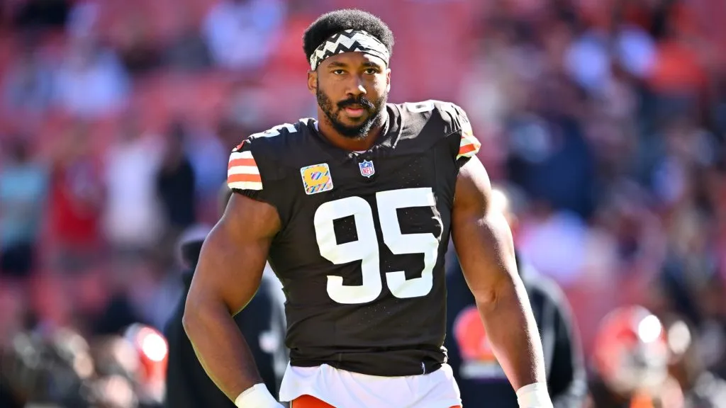 Myles Garrett (Source: Jason Miller/Getty Images)
