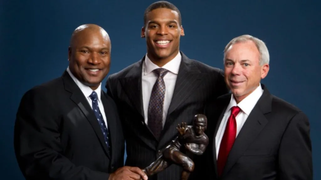Pat Sullivan, Bo Jackson and Cam Newton. (Source: NCAA)
