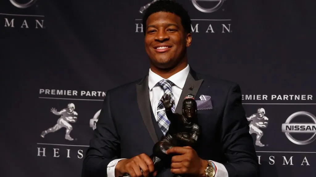 Jameis Winston in 2013. (Source: Jeff Zelevansky/Getty Images)