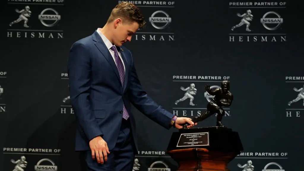 Joe Burrow of the LSU Tigers in 2019. (Source: Adam Hunger/Getty Images)