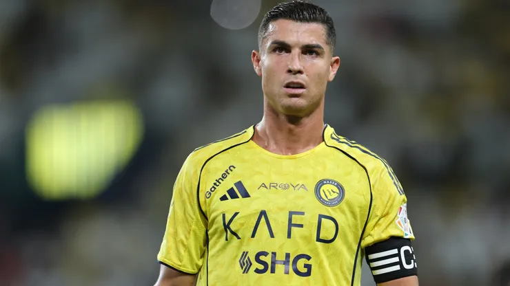 Cristiano Ronaldo of Al-Nassr FC during the Saudi Pro League.