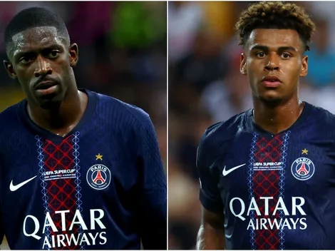 Why are Ousmane Dembele and Desire Doue not playing for PSG vs Atalanta in Champions League today?