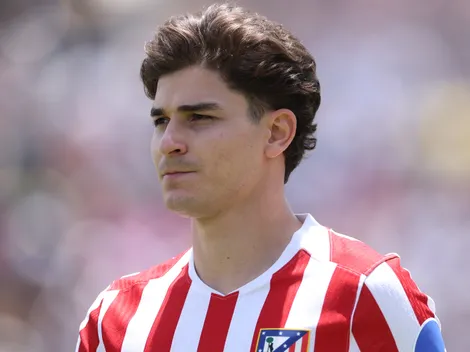 Why is Julian Alvarez not playing for Atletico Madrid vs Liverpool in Champions League today?
