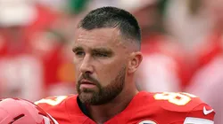 Travis Kelce tight end of the Kansas City Chiefs