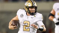 Diego Pavia #2 of the Vanderbilt Commodores.