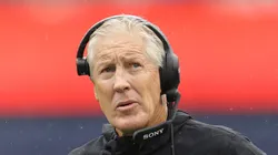 Pete Carroll, head coach of the Las Vegas Raiders