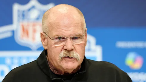 Andy Reid head coach of the Kansas City Chiefs