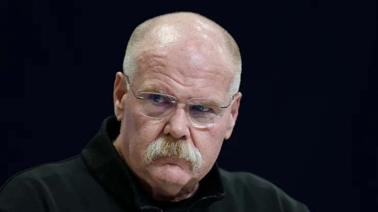 Andy Reid head coach of the Kansas City Chiefs