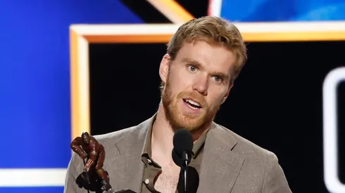 Connor McDavid at Bridgestone Arena on June 26, 2023 in Nashville, Tennessee.