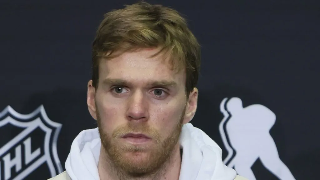 Connor McDavid in media day