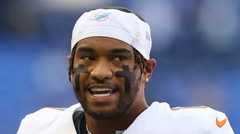 Tua Tagovailoa quarterback of the Miami Dolphins