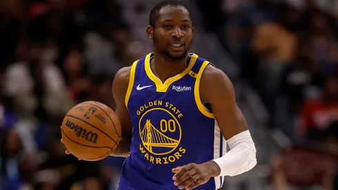 Jonathan Kuminga #00 of the Golden State Warriors.