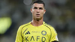 Cristiano Ronaldo of Al-Nassr FC during a Saudi Pro League match.