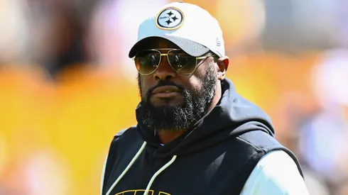 Head coach Mike Tomlin of the Pittsburgh Steelers.