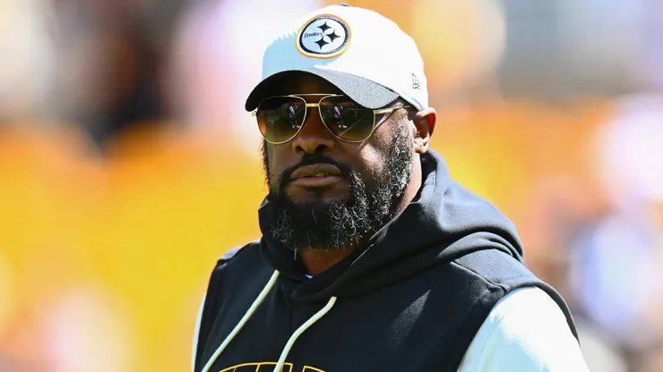 Head coach Mike Tomlin of the Pittsburgh Steelers.